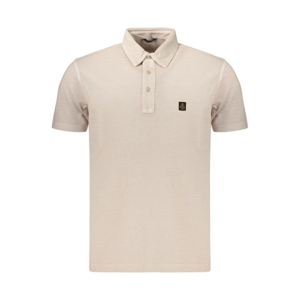 Refrigiwear Beige Cotton Men's Polo Men's Shirt